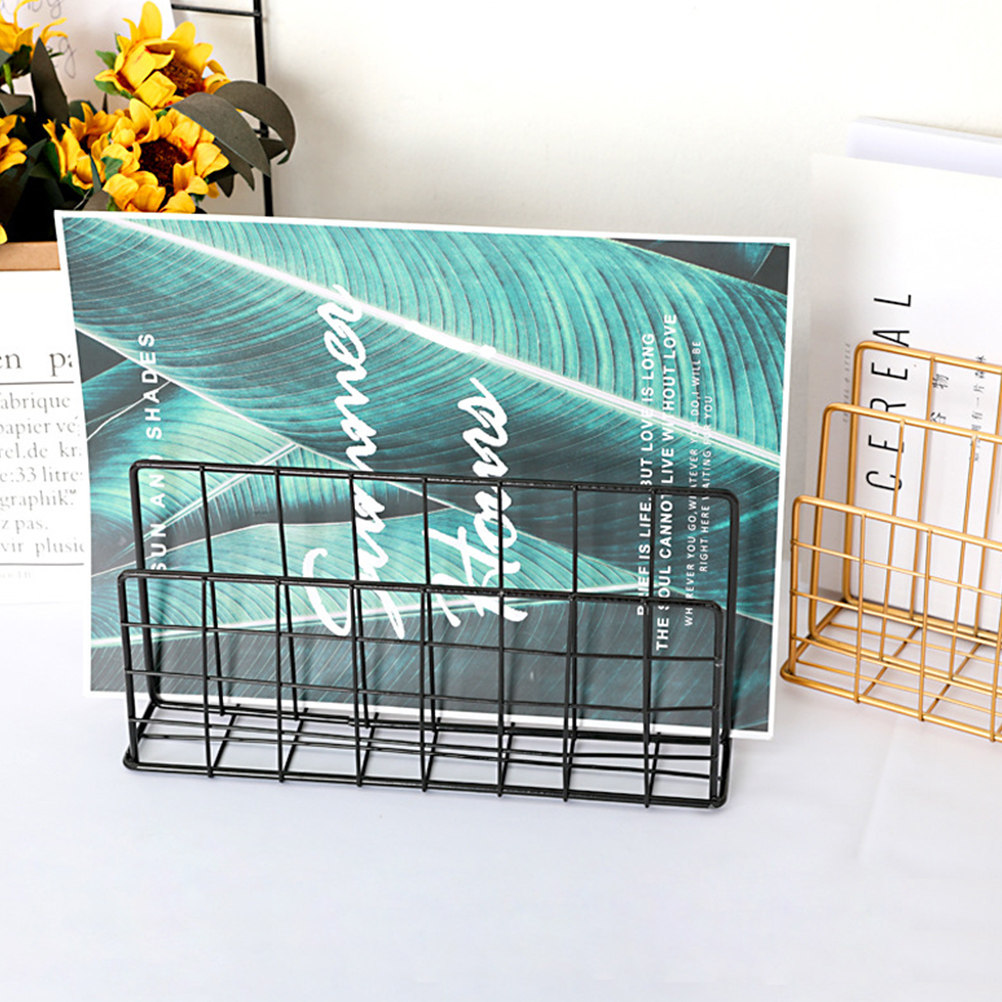 Organisateur de bureau en méta - Magazine Holder Rack avis et prix