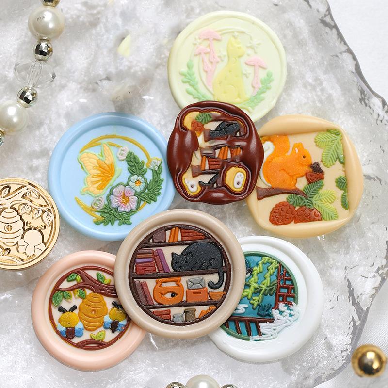 Timbre de cire botanique Anima - Wax Seal Stamp Set avis et prix