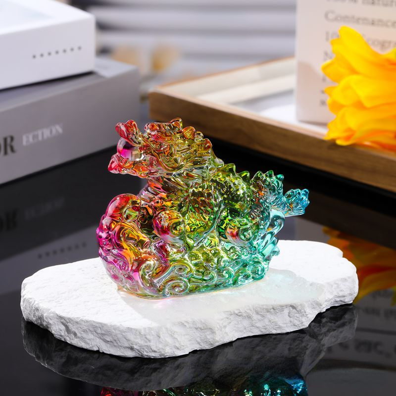 Figurine de dragon en verre po - Paper Weight Crystal avis et prix