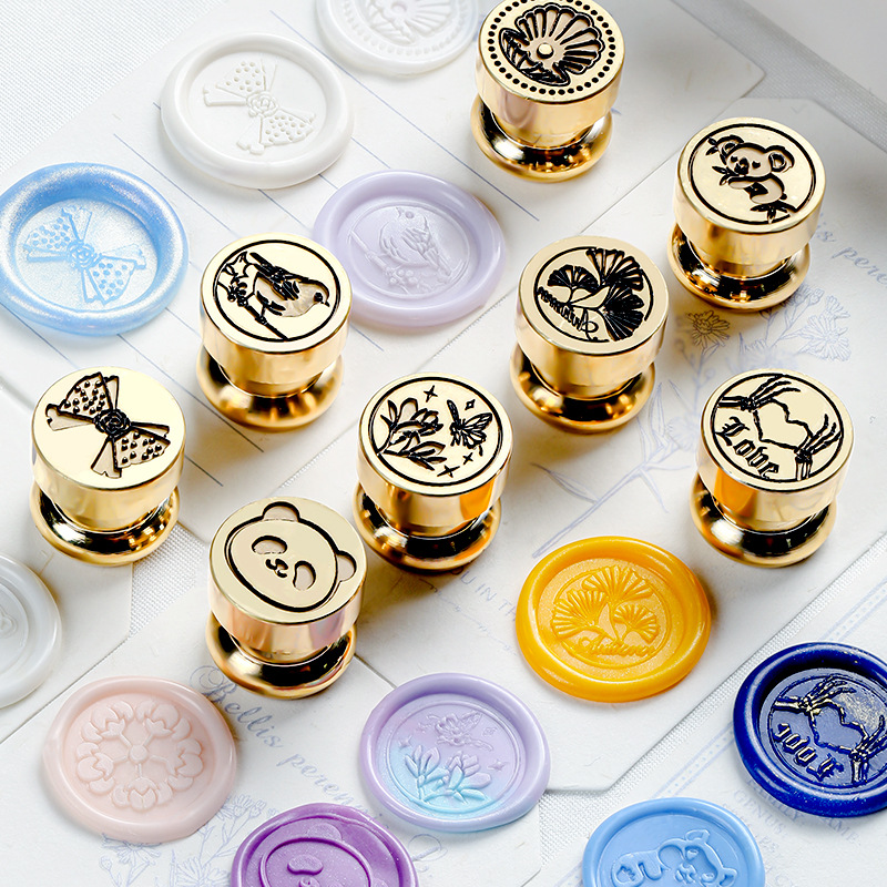 Mini tampons de sceau de cire  - Wax Seal Stamp Set avis et prix