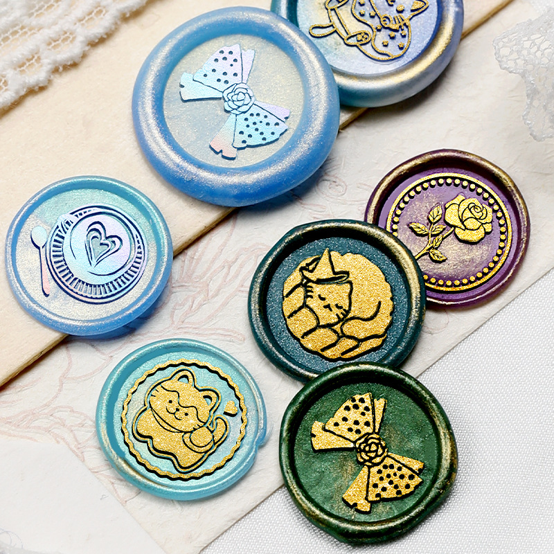 Mini tampons de sceau de cire  - Wax Seal Stamp Set avis et prix
