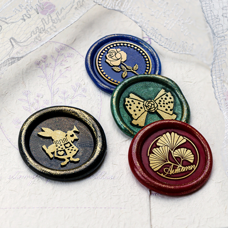 Mini tampons de sceau de cire  - Wax Seal Stamp Set avis et prix